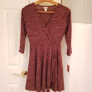 NWT Mossimo V-neck wrap dress
